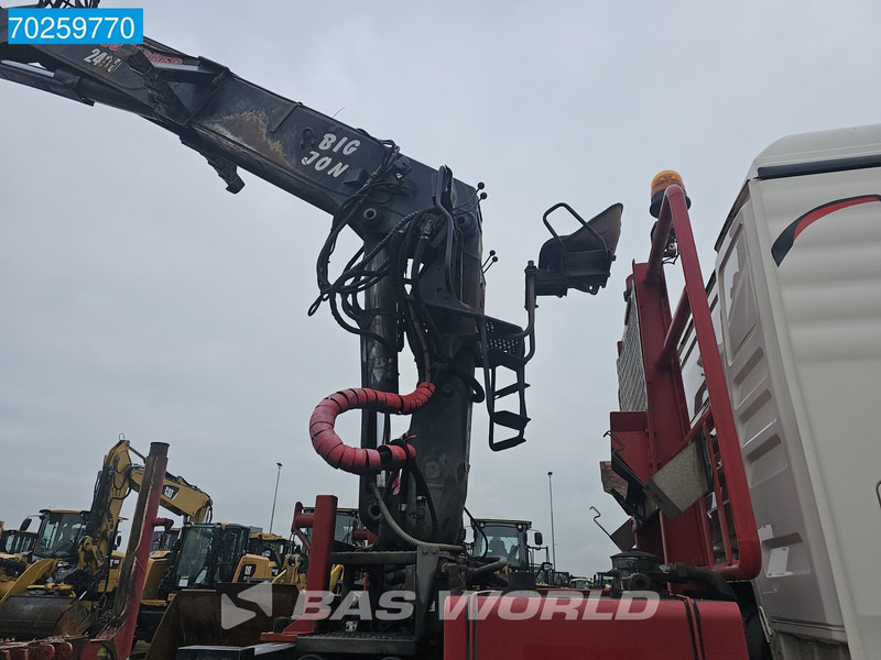 Šticar, Kamion sa dizalicom MAN TGX 26.580 6X4 Jonsered 2490 HolzKran Retarder Hiab Crane Big-Axle XL: slika 13