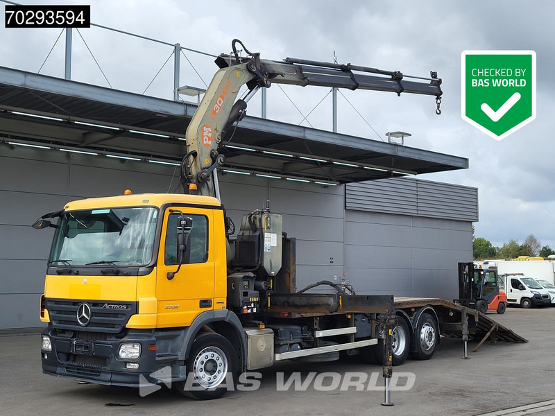 Mercedes-Benz Actros 2532 6X2 PM 30 T/M Crane Kran Remote Lift+Steering Axle 3-Pedals - Kamion sa tovarnim sandukom, Kamion sa dizalicom: slika 1 Mercedes-Benz Actros 2532 6X2 PM 30 T/M Crane Kran Remote Lift+Steering Axle 3-Pedals - Kamion sa tovarnim sandukom, Kamion sa dizalicom: slika 1