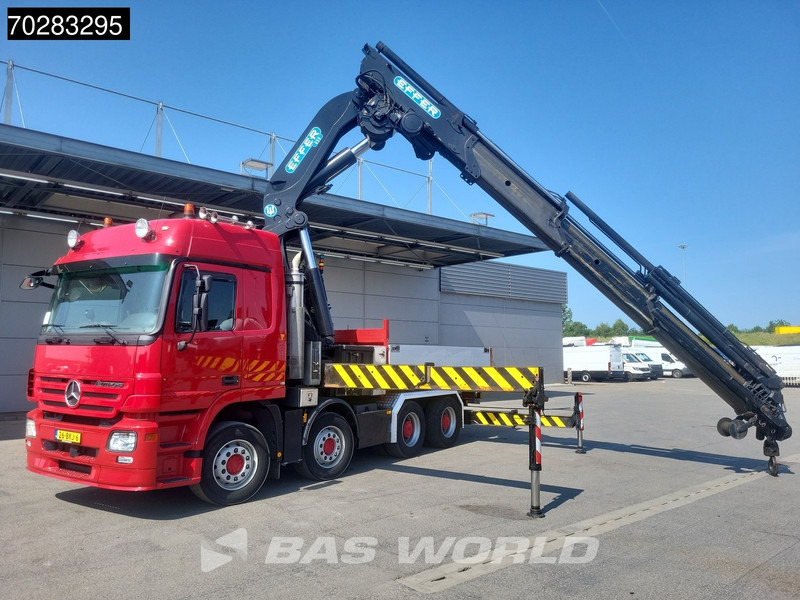 Mercedes-Benz Actros 2648 850 8X4 Effer 850/9S Kran Fifth wheel Big-Axle Automatic Euro 5 - Kamion sa tovarnim sandukom, Kamion sa dizalicom: slika 3 Mercedes-Benz Actros 2648 850 8X4 Effer 850/9S Kran Fifth wheel Big-Axle Automatic Euro 5 - Kamion sa tovarnim sandukom, Kamion sa dizalicom: slika 3