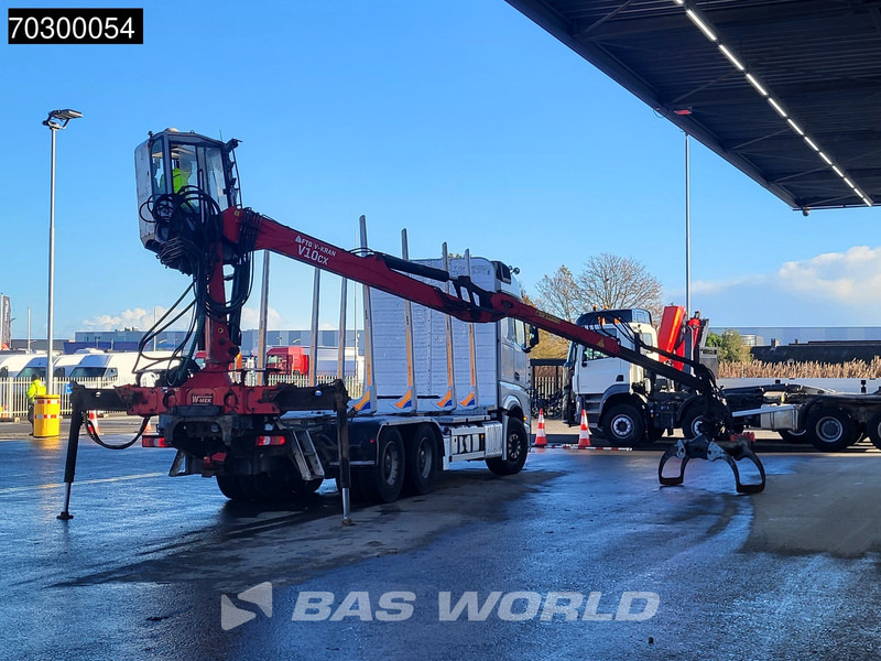 Mercedes-Benz Actros 2663 Actros 6X4 Timber truck FTG V10CX.81 wood crane Big-Axle Automatic Euro 6 - Šticar, Kamion sa dizalicom: slika 5 Mercedes-Benz Actros 2663 Actros 6X4 Timber truck FTG V10CX.81 wood crane Big-Axle Automatic Euro 6 - Šticar, Kamion sa dizalicom: slika 5