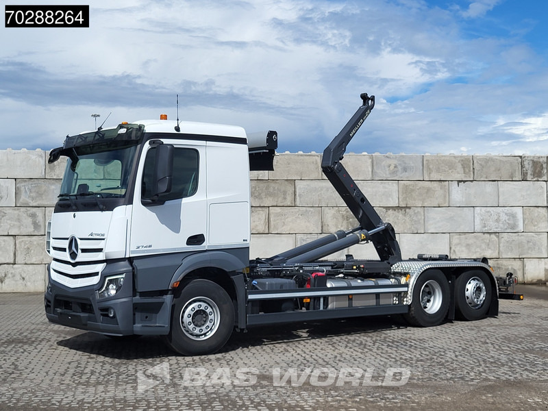 Mercedes-Benz Actros 2745 6X2 NEW! Meiller RS21-70 Hooklift Retarder Lift+Steering Axle PPC Navi - Kamion sa hidrauličnom kukom: slika 5 Mercedes-Benz Actros 2745 6X2 NEW! Meiller RS21-70 Hooklift Retarder Lift+Steering Axle PPC Navi - Kamion sa hidrauličnom kukom: slika 5