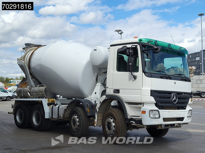 Mercedes-Benz Actros 3236 8X4 9M3 Stetter Mixer Big-Axle 3-Pedals Steelsuspension Euro 3 - Mikser za beton: slika 3 Mercedes-Benz Actros 3236 8X4 9M3 Stetter Mixer Big-Axle 3-Pedals Steelsuspension Euro 3 - Mikser za beton: slika 3