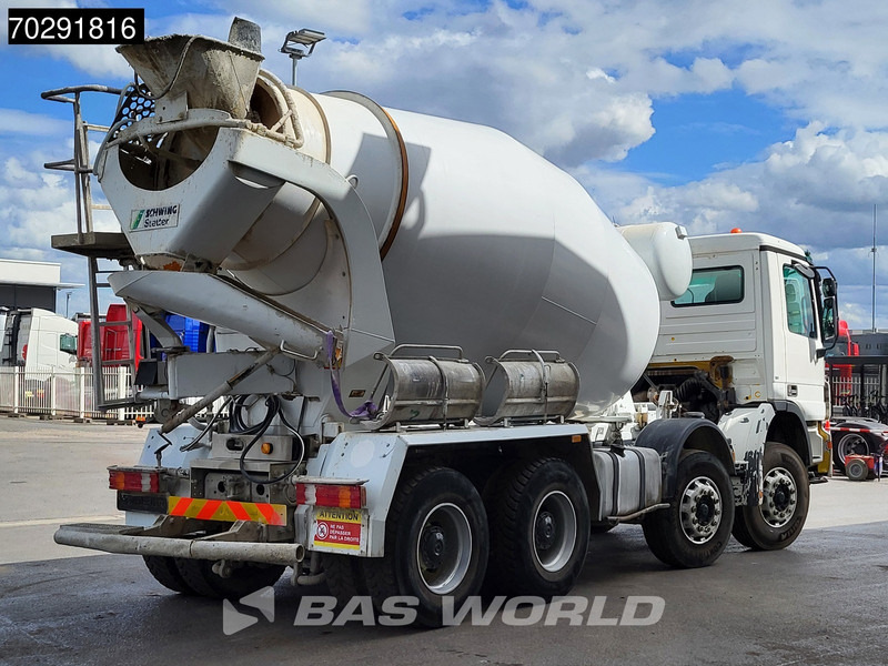 Mercedes-Benz Actros 3236 8X4 9M3 Stetter Mixer Big-Axle 3-Pedals Steelsuspension Euro 3 - Mikser za beton: slika 5 Mercedes-Benz Actros 3236 8X4 9M3 Stetter Mixer Big-Axle 3-Pedals Steelsuspension Euro 3 - Mikser za beton: slika 5