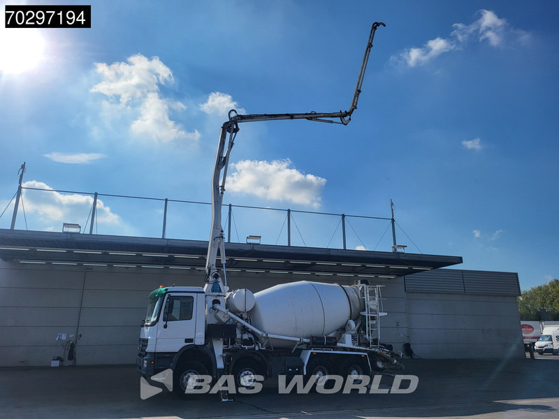 Mercedes-Benz Actros 3236 8X4 Mecbo M 23.3/100-BZ PUMI Big-Axle Steelsuspension 3-Pedals Euro 3 - Auto pumpa za beton: slika 5 Mercedes-Benz Actros 3236 8X4 Mecbo M 23.3/100-BZ PUMI Big-Axle Steelsuspension 3-Pedals Euro 3 - Auto pumpa za beton: slika 5
