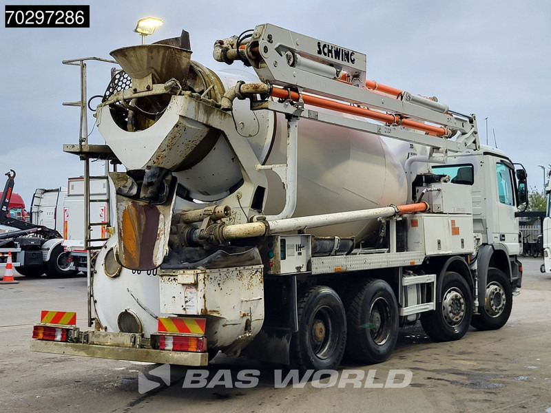 Mercedes-Benz Actros 3241 8X4 21meter Pump + 7m3 Stetter Mixer Steelsuspension Big-Axle Manual Euro 5 - Auto pumpa za beton: slika 5 Mercedes-Benz Actros 3241 8X4 21meter Pump + 7m3 Stetter Mixer Steelsuspension Big-Axle Manual Euro 5 - Auto pumpa za beton: slika 5