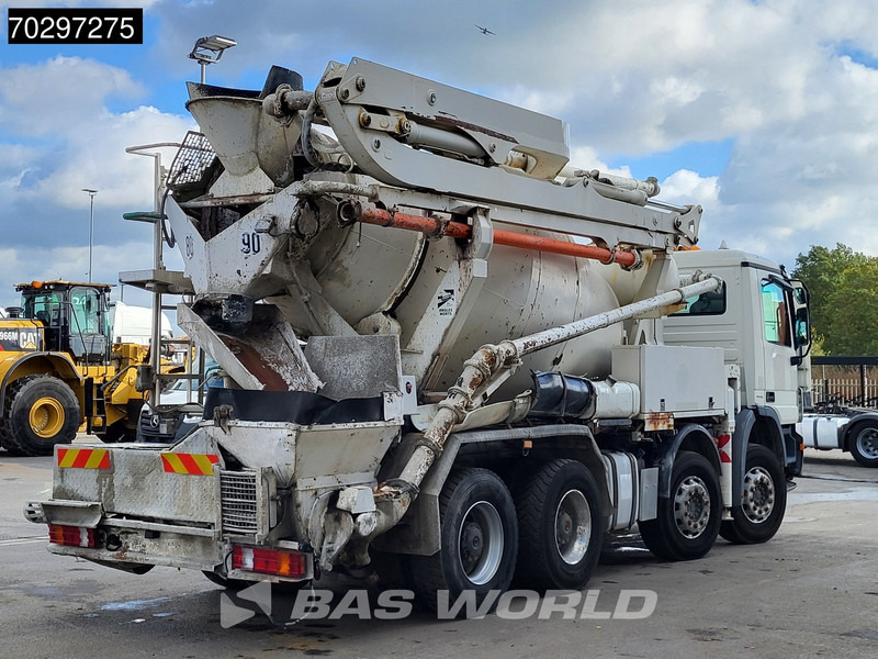 Mercedes-Benz Actros 3241 8X4 7m3 Putzmeister TMM 21-3 Mixer Big-Axle Steelsuspension 3-Pedals Euro 4 - Mikser za beton: slika 5 Mercedes-Benz Actros 3241 8X4 7m3 Putzmeister TMM 21-3 Mixer Big-Axle Steelsuspension 3-Pedals Euro 4 - Mikser za beton: slika 5