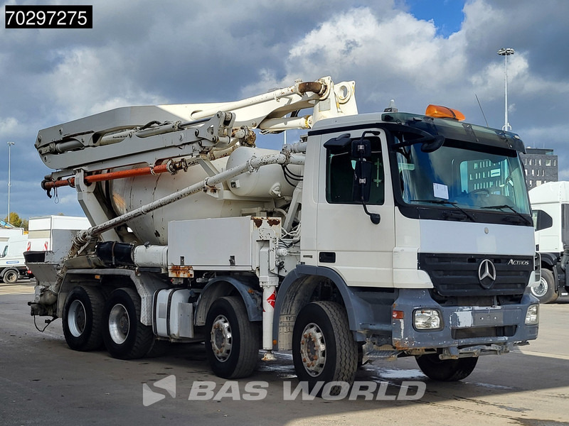 Mercedes-Benz Actros 3241 8X4 7m3 Putzmeister TMM 21-3 Mixer Big-Axle Steelsuspension 3-Pedals Euro 4 - Mikser za beton: slika 3 Mercedes-Benz Actros 3241 8X4 7m3 Putzmeister TMM 21-3 Mixer Big-Axle Steelsuspension 3-Pedals Euro 4 - Mikser za beton: slika 3
