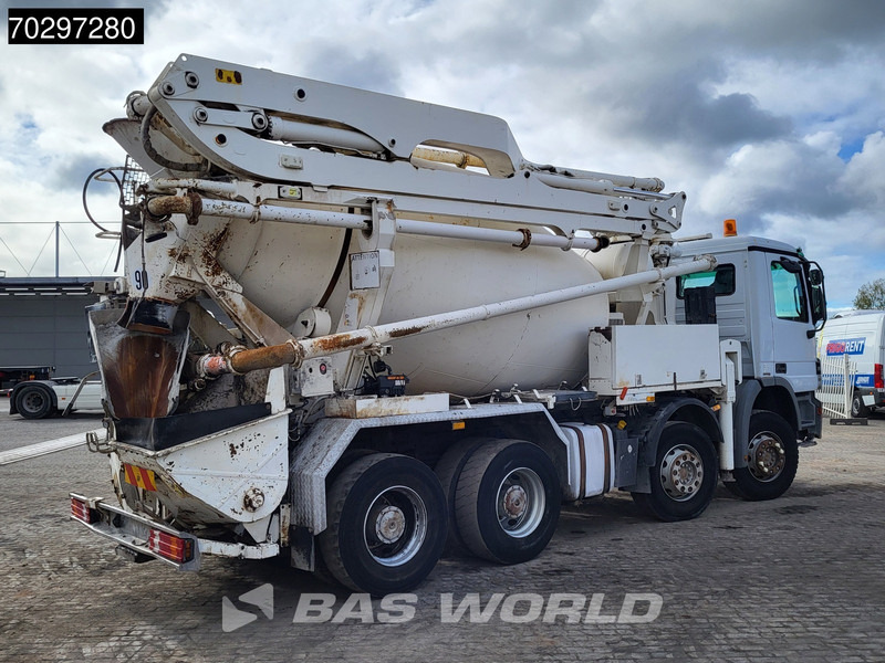 Mercedes-Benz Actros 3241 8X4 7m3 Putzmeister TMM 21-3 Retarder Big-Axle 3-Pedals Steelsuspension Euro 4 - Mikser za beton: slika 5 Mercedes-Benz Actros 3241 8X4 7m3 Putzmeister TMM 21-3 Retarder Big-Axle 3-Pedals Steelsuspension Euro 4 - Mikser za beton: slika 5
