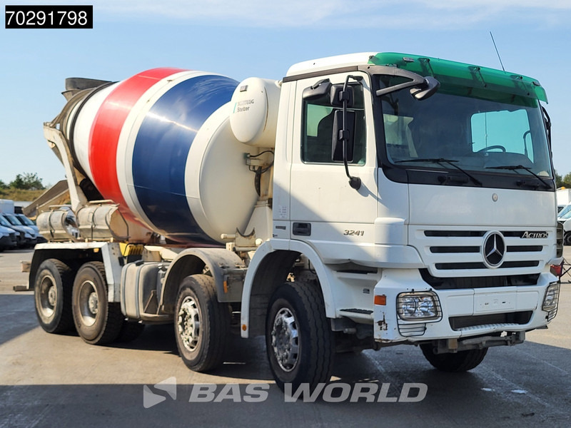 Mercedes-Benz Actros 3241 8X4 9m3 Stetter Mixer Big-Axle Steelsuspension Retarder Euro 5 - Mikser za beton: slika 3 Mercedes-Benz Actros 3241 8X4 9m3 Stetter Mixer Big-Axle Steelsuspension Retarder Euro 5 - Mikser za beton: slika 3