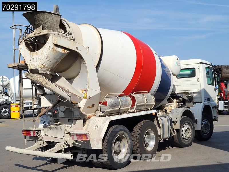 Mercedes-Benz Actros 3241 8X4 9m3 Stetter Mixer Big-Axle Steelsuspension Retarder Euro 5 - Mikser za beton: slika 5 Mercedes-Benz Actros 3241 8X4 9m3 Stetter Mixer Big-Axle Steelsuspension Retarder Euro 5 - Mikser za beton: slika 5