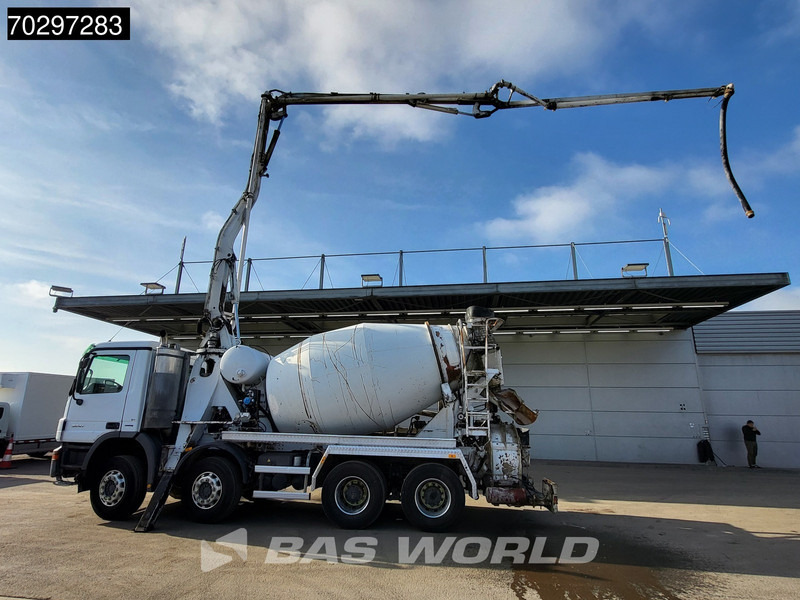 Mercedes-Benz Actros 3241 8X4 Mecbo M3-23.3/100-BZ 7m3 PUMI Big-Axle Steelsuspension Automatic Euro 4 - Mikser za beton: slika 2 Mercedes-Benz Actros 3241 8X4 Mecbo M3-23.3/100-BZ 7m3 PUMI Big-Axle Steelsuspension Automatic Euro 4 - Mikser za beton: slika 2