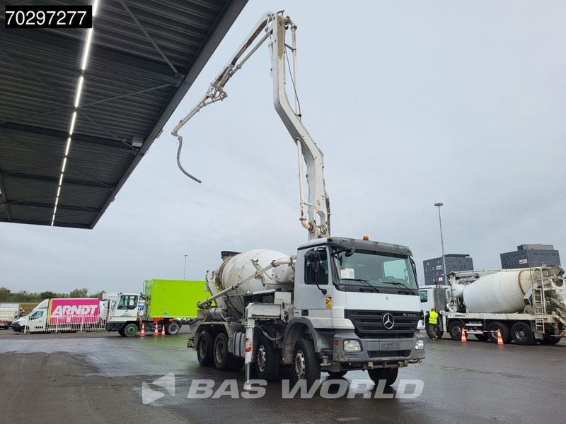 Mercedes-Benz Actros 3241 8X4 Putzmeister TMM 21-3 PUMI 7m3 Liebherr Big-Axle 3-Pedals Euro 4 - Auto pumpa za beton: slika 3 Mercedes-Benz Actros 3241 8X4 Putzmeister TMM 21-3 PUMI 7m3 Liebherr Big-Axle 3-Pedals Euro 4 - Auto pumpa za beton: slika 3