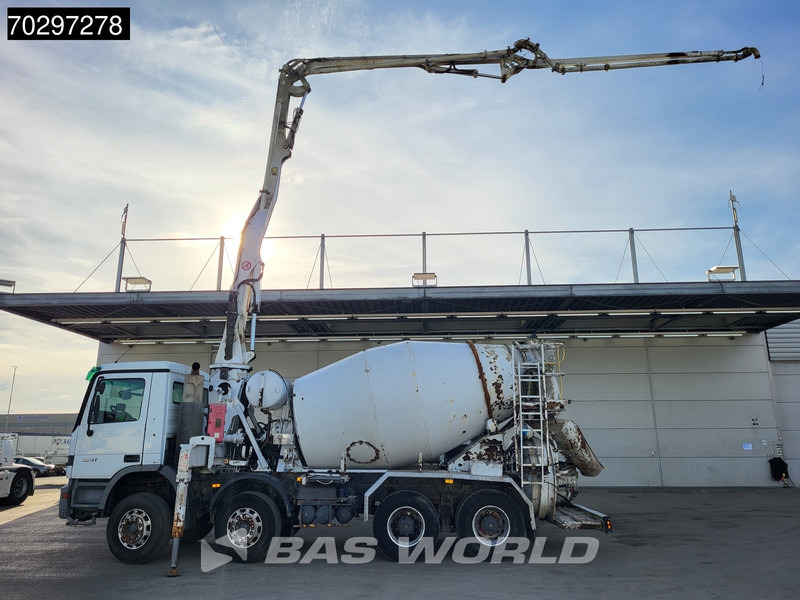 Mercedes-Benz Actros 3241 8X4 Putzmeister TMM 21-G2 PUMI 7m3 Mixer Big-Axle Steelsuspension 3-Pedals Euro 3 - Auto pumpa za beton: slika 2 Mercedes-Benz Actros 3241 8X4 Putzmeister TMM 21-G2 PUMI 7m3 Mixer Big-Axle Steelsuspension 3-Pedals Euro 3 - Auto pumpa za beton: slika 2