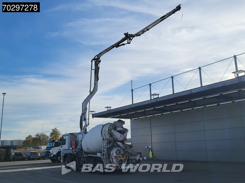Mercedes-Benz Actros 3241 8X4 Putzmeister TMM 21-G2 PUMI 7m3 Mixer Big-Axle Steelsuspension 3-Pedals Euro 3 - Auto pumpa za beton: slika 5 Mercedes-Benz Actros 3241 8X4 Putzmeister TMM 21-G2 PUMI 7m3 Mixer Big-Axle Steelsuspension 3-Pedals Euro 3 - Auto pumpa za beton: slika 5