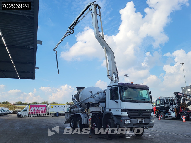 Mercedes-Benz Actros 3241 8X4 Putzmeister TMM 21 PUMI 7m3 Liebherr mixer 3-Pedals Big-Axle Euro 3 - Mikser za beton: slika 5 Mercedes-Benz Actros 3241 8X4 Putzmeister TMM 21 PUMI 7m3 Liebherr mixer 3-Pedals Big-Axle Euro 3 - Mikser za beton: slika 5