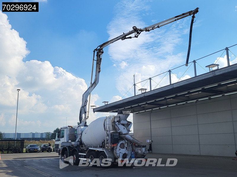 Mercedes-Benz Actros 3241 8X4 Putzmeister TMM 21 PUMI 7m3 Liebherr mixer 3-Pedals Big-Axle Euro 3 - Mikser za beton: slika 3 Mercedes-Benz Actros 3241 8X4 Putzmeister TMM 21 PUMI 7m3 Liebherr mixer 3-Pedals Big-Axle Euro 3 - Mikser za beton: slika 3