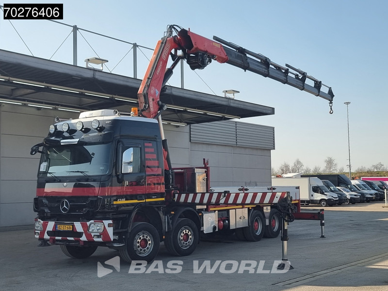 Mercedes-Benz Actros 4146 8X4 FASSI F600AXP.26 Crane Kran NL-Truck Euro 5 - Kamion sa tovarnim sandukom, Kamion sa dizalicom: slika 1 Mercedes-Benz Actros 4146 8X4 FASSI F600AXP.26 Crane Kran NL-Truck Euro 5 - Kamion sa tovarnim sandukom, Kamion sa dizalicom: slika 1