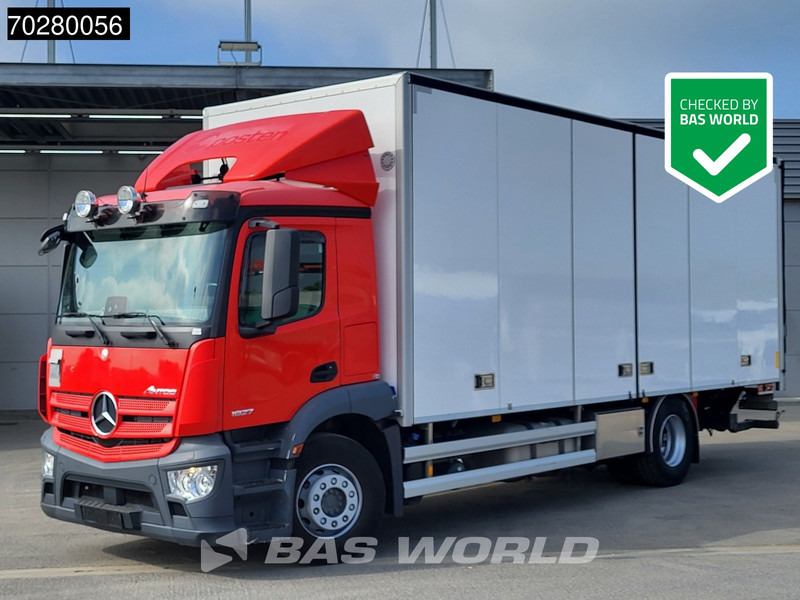 Mercedes-Benz Antos 1827 4X2 19tonner 2000kg Ladebordwand Automatic Euro 6 - Kamion sa zatvorenim sandukom: slika 1 Mercedes-Benz Antos 1827 4X2 19tonner 2000kg Ladebordwand Automatic Euro 6 - Kamion sa zatvorenim sandukom: slika 1