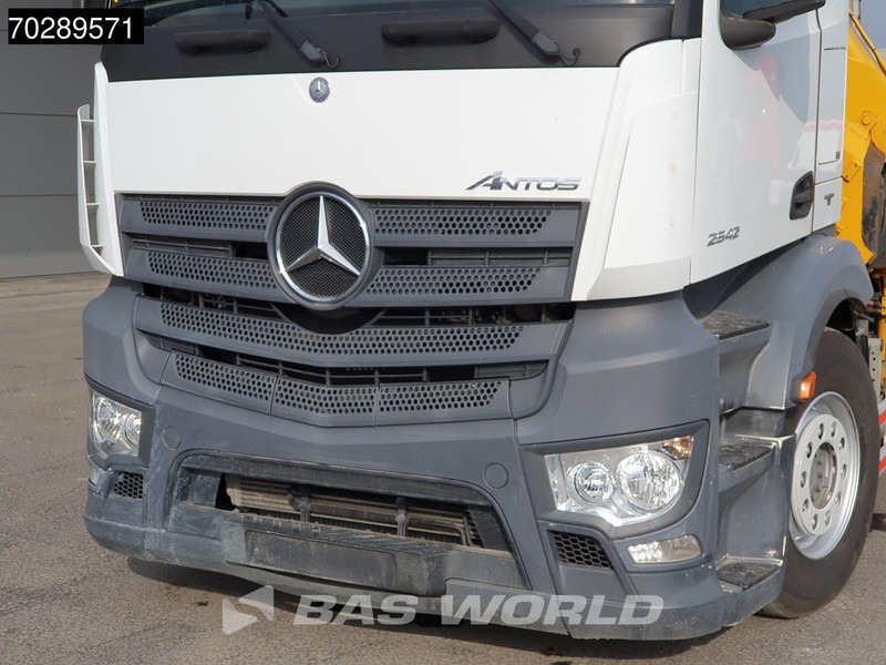 Kamion sa tovarnim sandukom, Kamion sa dizalicom Mercedes-Benz Antos 2542 6X2 Fassi F330A023 Crane Kran Hydraulic ramps Retarder Lift+steering Euro 6: slika 16
