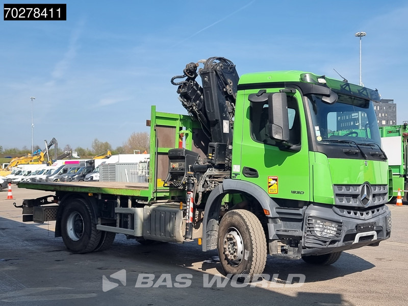 Mercedes-Benz Arocs 1830 4X2 Hiab 122 ES-3 HIPRO Kran Crane Big-Axle Euro 6 - Kamion sa tovarnim sandukom, Kamion sa dizalicom: slika 3 Mercedes-Benz Arocs 1830 4X2 Hiab 122 ES-3 HIPRO Kran Crane Big-Axle Euro 6 - Kamion sa tovarnim sandukom, Kamion sa dizalicom: slika 3