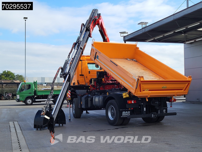 Mercedes-Benz Arocs 1835 4X4 4x4 Fassi F135AC.0.24 Crane Kran Meiller 3-Way Tipper Big-Axle - Istovarivač, Kamion sa dizalicom: slika 2 Mercedes-Benz Arocs 1835 4X4 4x4 Fassi F135AC.0.24 Crane Kran Meiller 3-Way Tipper Big-Axle - Istovarivač, Kamion sa dizalicom: slika 2