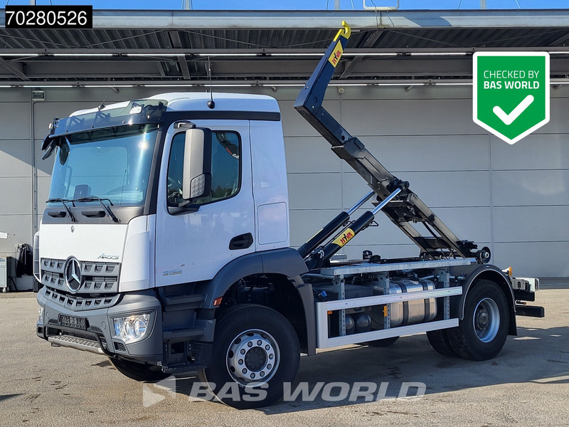 Mercedes-Benz Arocs 2136 4X2 Hyva HKS-12-37-S Big-Axle Steelsuspension Automatic Euro 6 - Kamion sa hidrauličnom kukom: slika 1 Mercedes-Benz Arocs 2136 4X2 Hyva HKS-12-37-S Big-Axle Steelsuspension Automatic Euro 6 - Kamion sa hidrauličnom kukom: slika 1