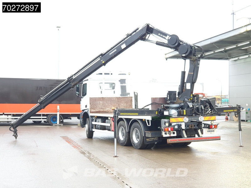 Mercedes-Benz Arocs 2636 6X4 Hiab 144 E-3 Hipro Kran Crane Remote Full Steel Euro 6 - Kamion sa tovarnim sandukom, Kamion sa dizalicom: slika 2 Mercedes-Benz Arocs 2636 6X4 Hiab 144 E-3 Hipro Kran Crane Remote Full Steel Euro 6 - Kamion sa tovarnim sandukom, Kamion sa dizalicom: slika 2