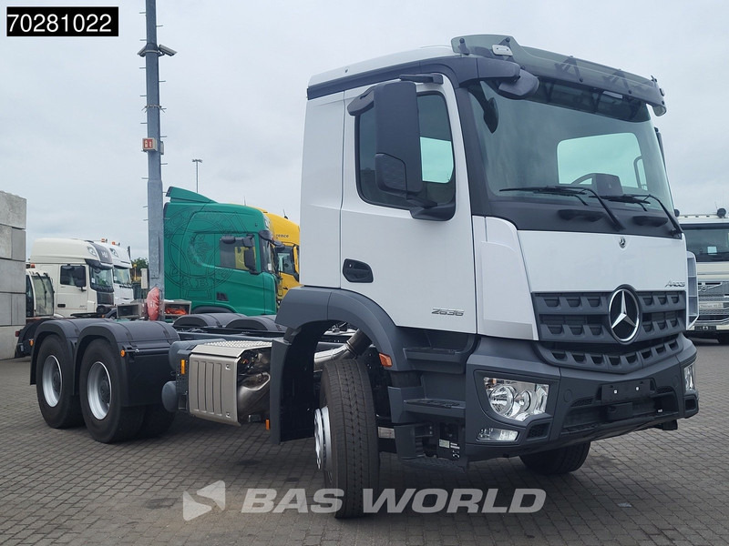 Mercedes-Benz Arocs 2636 6X4 NEW chassis Flywheel PTO Big-Axle Automatic Steelsuspension Euro 6 - Kamion sa golom šasijom i zatvorenom kabinom: slika 3 Mercedes-Benz Arocs 2636 6X4 NEW chassis Flywheel PTO Big-Axle Automatic Steelsuspension Euro 6 - Kamion sa golom šasijom i zatvorenom kabinom: slika 3