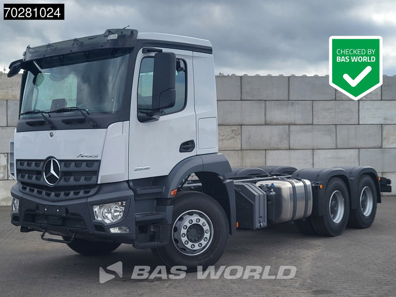 Mercedes-Benz Arocs 2636 6X4 NEW chassis Flywheel PTO Big-Axle Automatic Steelsuspension Euro 6 - Kamion sa golom šasijom i zatvorenom kabinom: slika 1 Mercedes-Benz Arocs 2636 6X4 NEW chassis Flywheel PTO Big-Axle Automatic Steelsuspension Euro 6 - Kamion sa golom šasijom i zatvorenom kabinom: slika 1