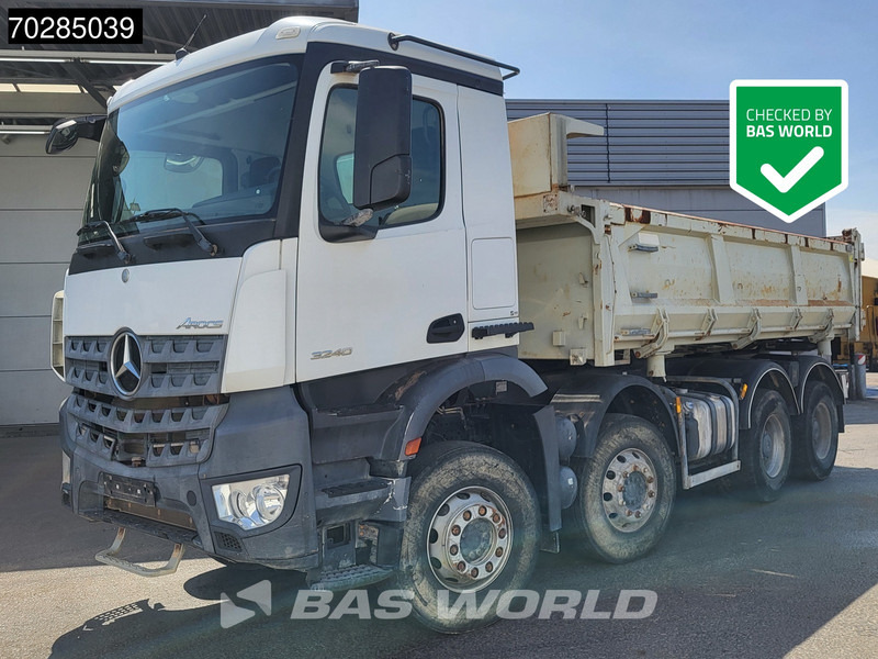 Mercedes-Benz Arocs 3240 8X4 12m3 2-side Tipper SteelSuspension Automatic Big-Axle Euro 6 - Istovarivač: slika 1 Mercedes-Benz Arocs 3240 8X4 12m3 2-side Tipper SteelSuspension Automatic Big-Axle Euro 6 - Istovarivač: slika 1