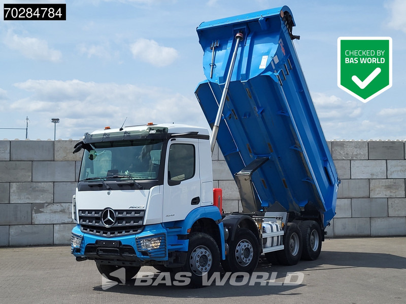 Mercedes-Benz Arocs 3243 8X4 16m3 tipper Big-Axle Steelsuspension Automatic Navi Euro 6 - Istovarivač: slika 1 Mercedes-Benz Arocs 3243 8X4 16m3 tipper Big-Axle Steelsuspension Automatic Navi Euro 6 - Istovarivač: slika 1