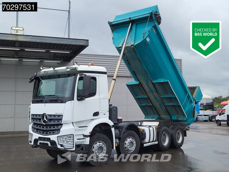 Mercedes-Benz Arocs 3243 8X4 Retarder Steelsuspension Big-Axle Euro 6 - Istovarivač: slika 1 Mercedes-Benz Arocs 3243 8X4 Retarder Steelsuspension Big-Axle Euro 6 - Istovarivač: slika 1