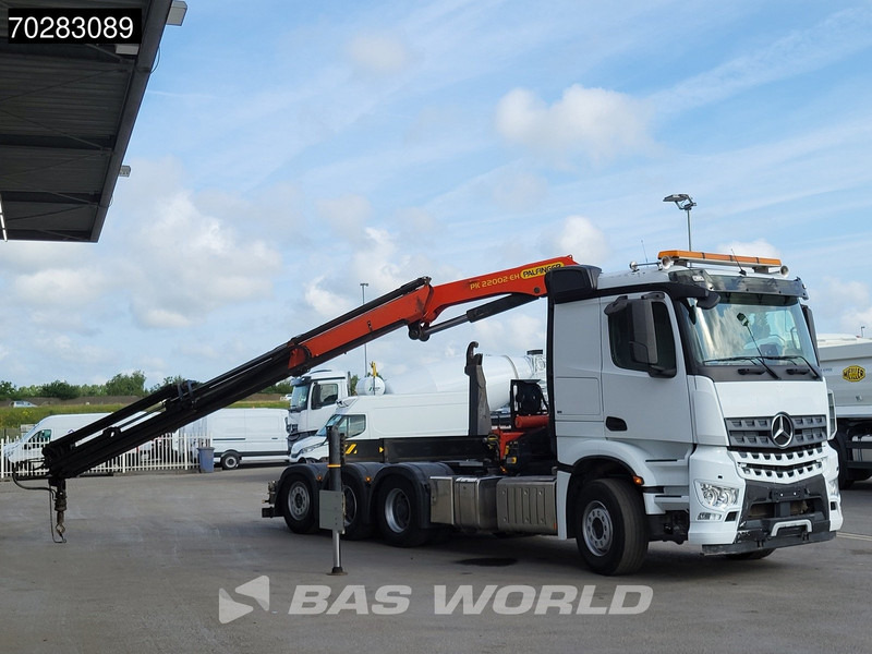 Mercedes-Benz Arocs 3245 Actros 8X4 Palfinger PK22002 EH Crane 17tons hooklift Big-Axle Lift+Lenkachse Navi Euro 6 - Kamion sa hidrauličnom kukom, Kamion sa dizalicom: slika 3 Mercedes-Benz Arocs 3245 Actros 8X4 Palfinger PK22002 EH Crane 17tons hooklift Big-Axle Lift+Lenkachse Navi Euro 6 - Kamion sa hidrauličnom kukom, Kamion sa dizalicom: slika 3