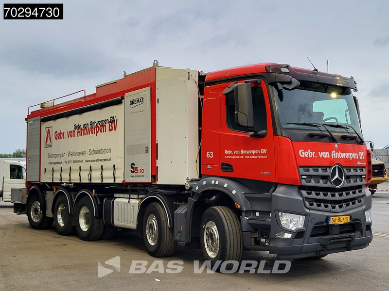 Mercedes-Benz Arocs 4951 Arocs 10X4 NL-Truck Bremat S5.10.13 XL sandmortal Lift+Steering Axle Euro 6 - Auto pumpa za beton: slika 3 Mercedes-Benz Arocs 4951 Arocs 10X4 NL-Truck Bremat S5.10.13 XL sandmortal Lift+Steering Axle Euro 6 - Auto pumpa za beton: slika 3