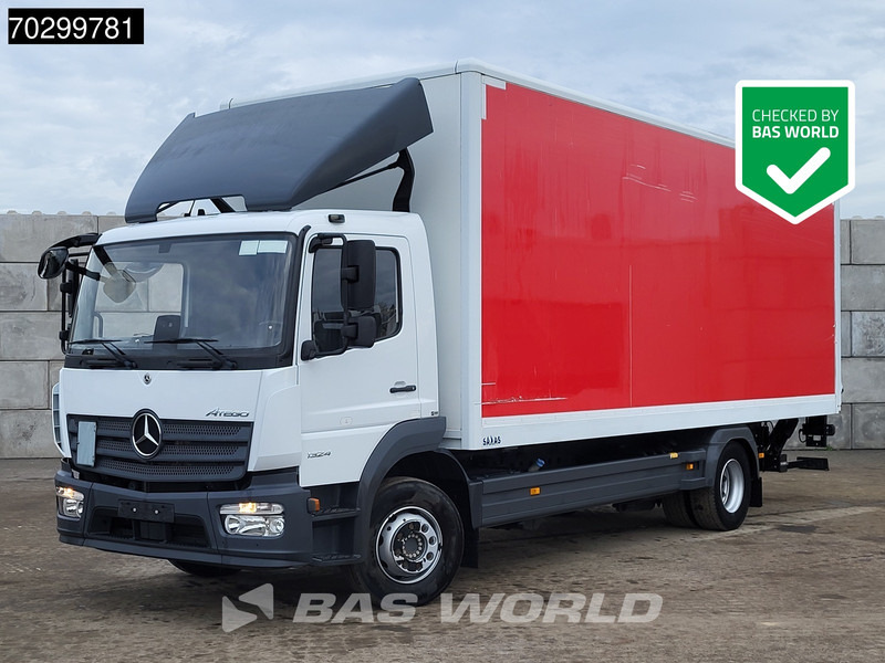 Mercedes-Benz Atego 1324 4X2 6 Cylinder 12t Automatic Tailgate Euro 6 - Kamion sa zatvorenim sandukom: slika 1 Mercedes-Benz Atego 1324 4X2 6 Cylinder 12t Automatic Tailgate Euro 6 - Kamion sa zatvorenim sandukom: slika 1