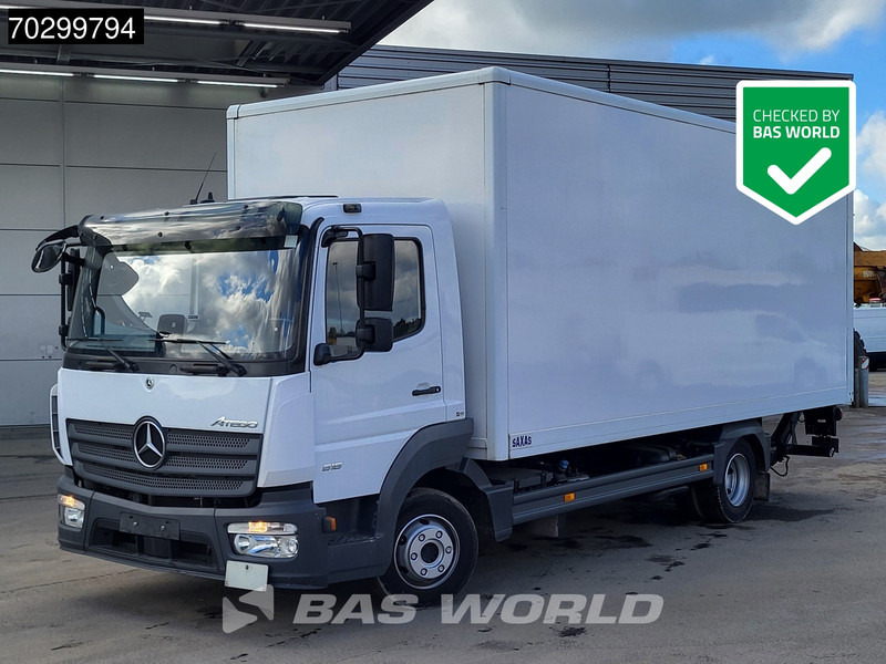 Mercedes-Benz Atego 818 4X2 8tonner Automatic Ladebordwand Airco Euro 6 - Kamion sa zatvorenim sandukom: slika 1 Mercedes-Benz Atego 818 4X2 8tonner Automatic Ladebordwand Airco Euro 6 - Kamion sa zatvorenim sandukom: slika 1