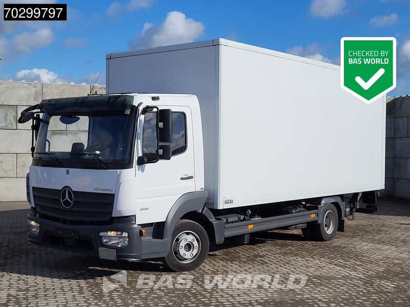Mercedes-Benz Atego 818 4X2 8tonner Automatic Ladebordwand Euro 6 - Kamion sa zatvorenim sandukom: slika 1 Mercedes-Benz Atego 818 4X2 8tonner Automatic Ladebordwand Euro 6 - Kamion sa zatvorenim sandukom: slika 1