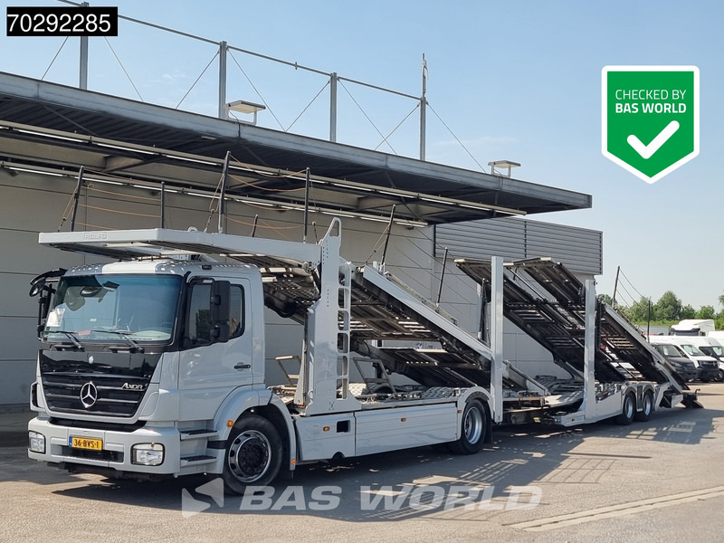 Mercedes-Benz Axor 1833 4X2 NL-Truck Rolfo car transporter Retarder 3-Pedals Euro 5 - Kamion za prevoz automobila: slika 1 Mercedes-Benz Axor 1833 4X2 NL-Truck Rolfo car transporter Retarder 3-Pedals Euro 5 - Kamion za prevoz automobila: slika 1