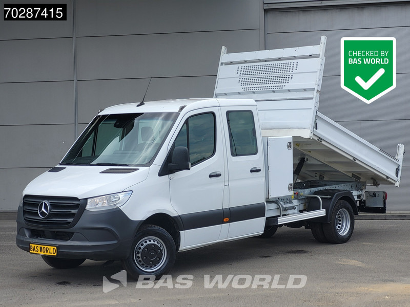 Mercedes-Benz Sprinter 514 CDI Kipper met Kist Dubbel Cabine Dubbellucht 3,5t Trekhaak Airco Cruise MBUX CarPlay Euro6 Tipper Benne Kieper 2m3 A/C Towb - Dostavno vozilo kiper: slika 1 Mercedes-Benz Sprinter 514 CDI Kipper met Kist Dubbel Cabine Dubbellucht 3,5t Trekhaak Airco Cruise MBUX CarPlay Euro6 Tipper Benne Kieper 2m3 A/C Towb - Dostavno vozilo kiper: slika 1