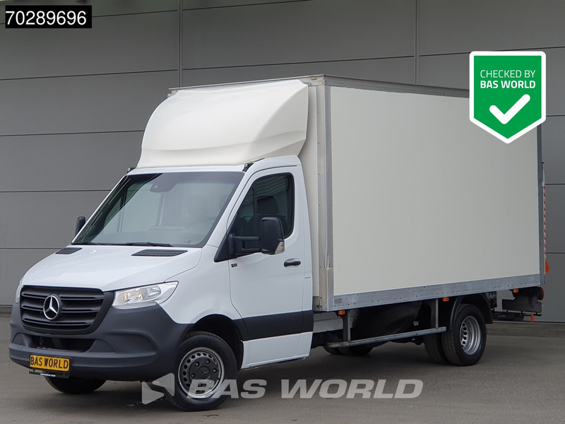 Mercedes-Benz Sprinter 515 CDI Laadklep Automaat Dubbellucht Bakwagen 150PK Airco Cruise Euro6 Meubelbak Koffer 19m3 A/C Cruise control - Dostavno vozilo sa zatvorenim sandukom: slika 1 Mercedes-Benz Sprinter 515 CDI Laadklep Automaat Dubbellucht Bakwagen 150PK Airco Cruise Euro6 Meubelbak Koffer 19m3 A/C Cruise control - Dostavno vozilo sa zatvorenim sandukom: slika 1