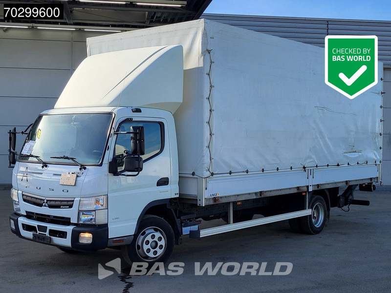 Mitsubishi Fuso 7C 18 4X2 7.5tonner curtainsider Automatic Ladebordwand Euro 6 - Kamion sa ceradom: slika 1 Mitsubishi Fuso 7C 18 4X2 7.5tonner curtainsider Automatic Ladebordwand Euro 6 - Kamion sa ceradom: slika 1