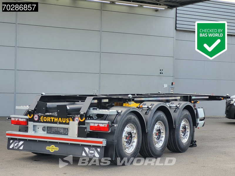 Orthaus 3 axles NEW Lift Axle 20ft 25ft Tank ADR - Poluprikolica za prevoz kontejnera/ Poluprikolica sa promenjivim sandukom: slika 1 Orthaus 3 axles NEW Lift Axle 20ft 25ft Tank ADR - Poluprikolica za prevoz kontejnera/ Poluprikolica sa promenjivim sandukom: slika 1