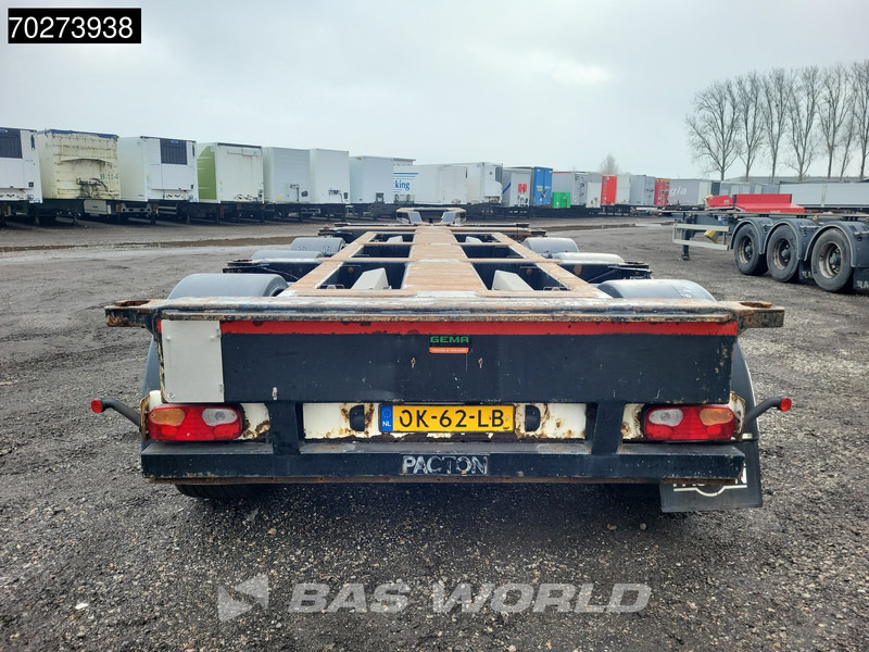 Poluprikolica za prevoz kontejnera/ Poluprikolica sa promenjivim sandukom Pacton TXC343 NL-Trailer Multi'45ft TÜV 05/25: slika 7