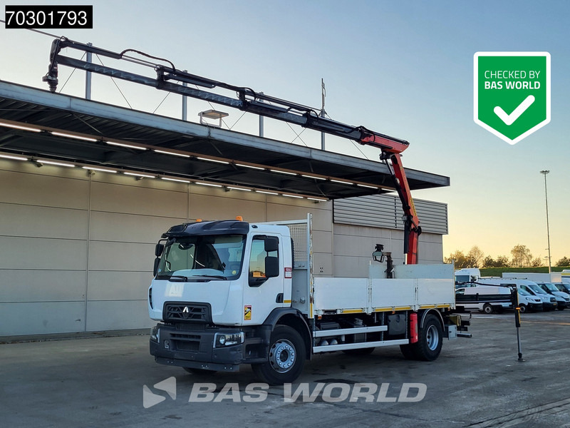 Renault C 280 4X2 Palfinger PK 12002 Kran Crane Steelsuspension Automatic Euro 6 - Kamion sa tovarnim sandukom, Kamion sa dizalicom: slika 1 Renault C 280 4X2 Palfinger PK 12002 Kran Crane Steelsuspension Automatic Euro 6 - Kamion sa tovarnim sandukom, Kamion sa dizalicom: slika 1
