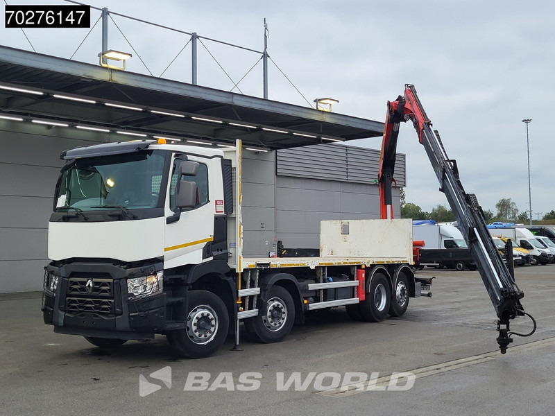Renault C 380 8X2 Palfinger PK24001K Remote Lenkachse Euro 6 - Kamion sa tovarnim sandukom, Kamion sa dizalicom: slika 3 Renault C 380 8X2 Palfinger PK24001K Remote Lenkachse Euro 6 - Kamion sa tovarnim sandukom, Kamion sa dizalicom: slika 3