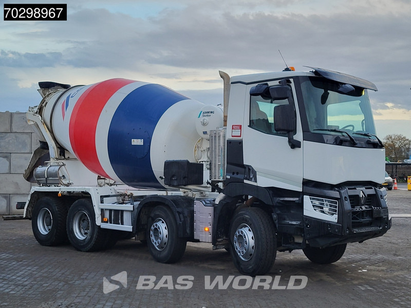 Renault C 380 C 8X4 9m3 Schwing Stetter mixer Steelsuspension Automatic Euro 6 - Mikser za beton: slika 3 Renault C 380 C 8X4 9m3 Schwing Stetter mixer Steelsuspension Automatic Euro 6 - Mikser za beton: slika 3
