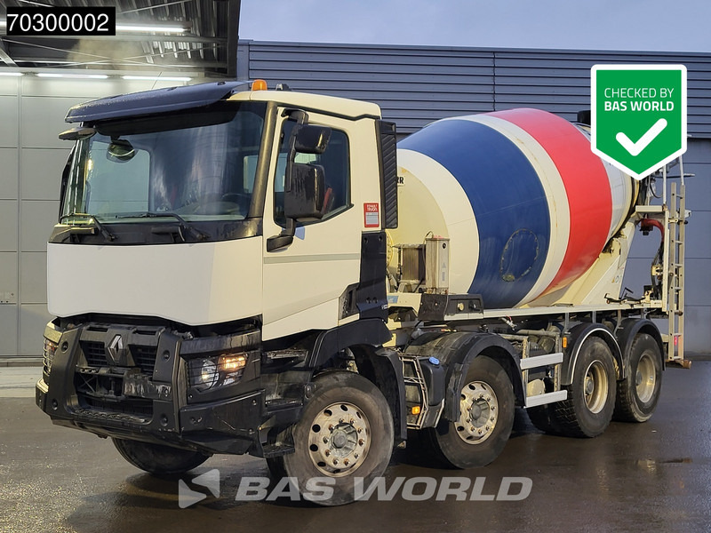Renault C 380 C 8X4 Liebherr 9m3 Full Steel Big Axle Euro 6 - Mikser za beton: slika 1 Renault C 380 C 8X4 Liebherr 9m3 Full Steel Big Axle Euro 6 - Mikser za beton: slika 1