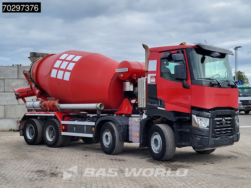 Renault C 430 8X4 9m3 Liebherr Mixer Steelsuspension Big-Axle Euro 6 - Mikser za beton: slika 3 Renault C 430 8X4 9m3 Liebherr Mixer Steelsuspension Big-Axle Euro 6 - Mikser za beton: slika 3