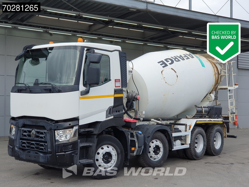 Renault C 430 8X4 9m3 Liebherr Mixer VEB Automatic Steel supension Euro 6 - Mikser za beton: slika 1 Renault C 430 8X4 9m3 Liebherr Mixer VEB Automatic Steel supension Euro 6 - Mikser za beton: slika 1