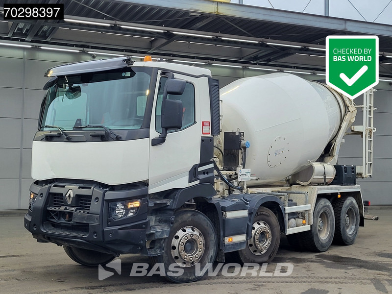 Renault C 430 8X4 9m3 Stetter Mixer Big-Axle Steelsuspension Automatic Euro 6 - Mikser za beton: slika 1 Renault C 430 8X4 9m3 Stetter Mixer Big-Axle Steelsuspension Automatic Euro 6 - Mikser za beton: slika 1